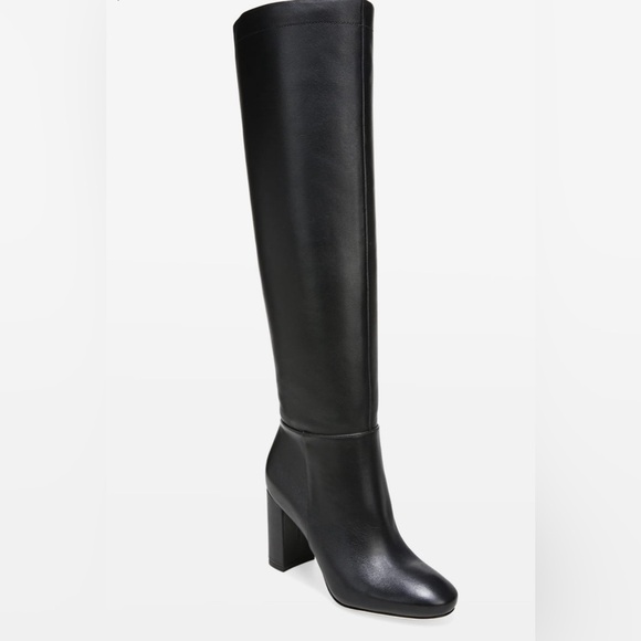 Vince "Bexley" leather knee boots - Black Leather- Size 8 - Picture 3 of 5